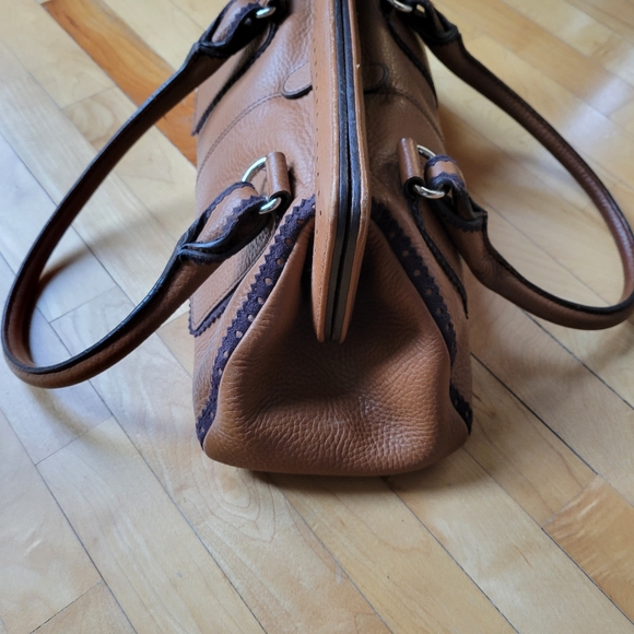 Ann Taylor Loft caramel purse - Picture 5 of 12
